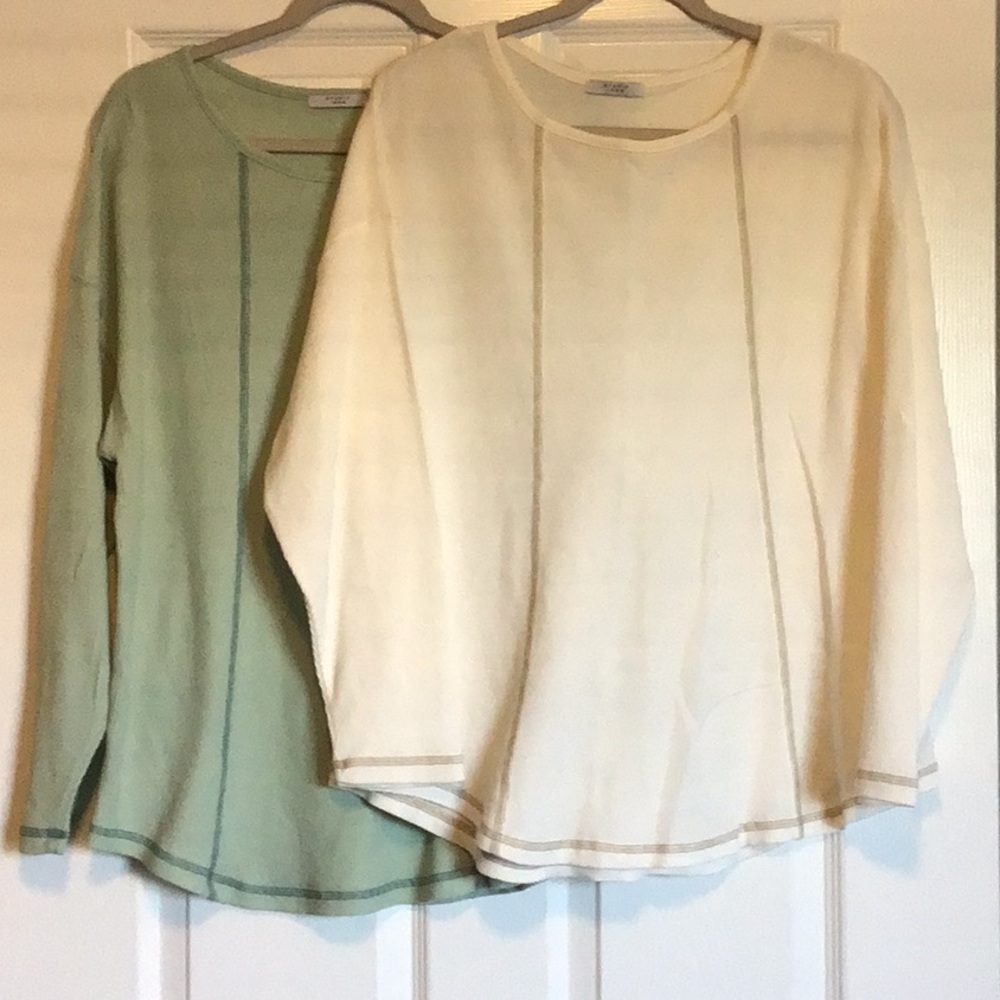 Set of 2 Long-Sleeve Shirts